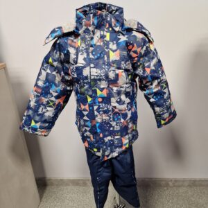 Talvekomplekt (traksipüksid+jope, sinine)