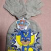 Paw patrol müts+sõrmikud hall