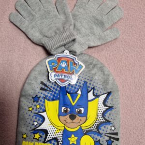 Paw patrol müts+sõrmikud hall