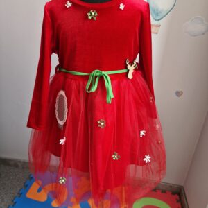 Kleit (põdraga,helvestega)